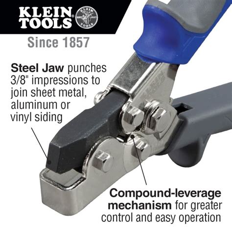 sheet metal snap lock punch|vinyl siding hole punch tool.